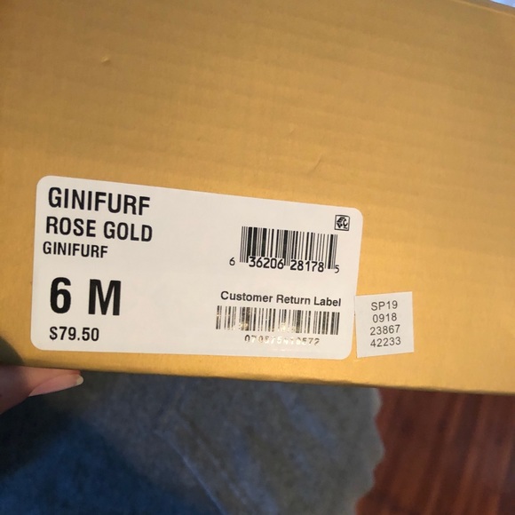 Charter Club Rose Gold Wedge Heel - Picture 6 of 8